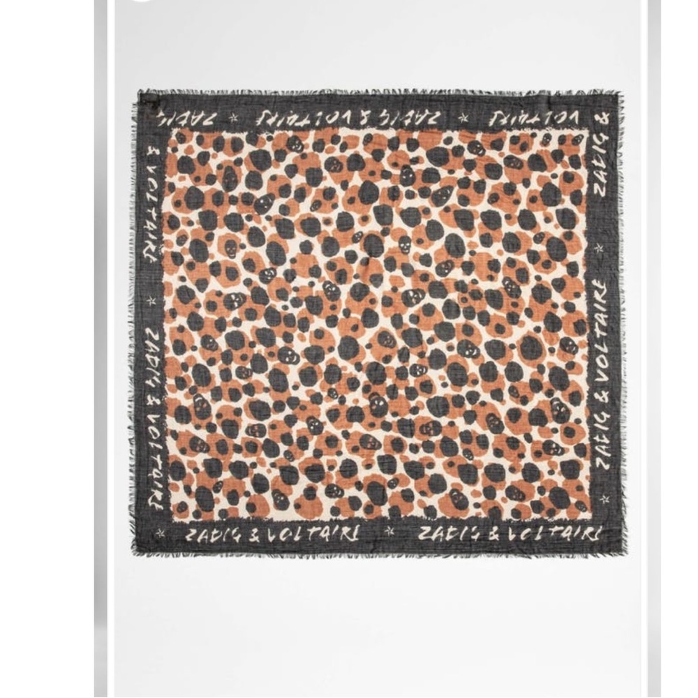 Zadig Voltaire delta scarf - Picture 4 of 6
